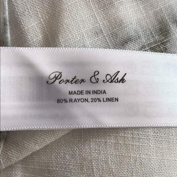 Brown and White Casual Button Down Shirt with Tropical Design - Picture 5 of 5